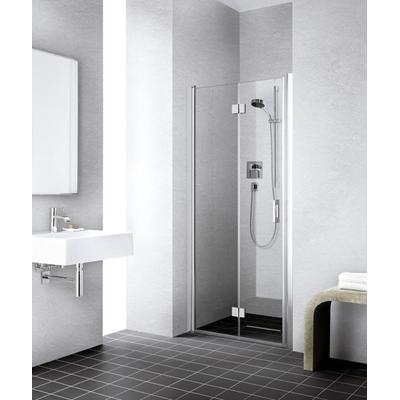 Kermi Pendel-Falttür Liga 2SL 0930x2000, silber mattglanz ESG klar LI2SL093201AK Image