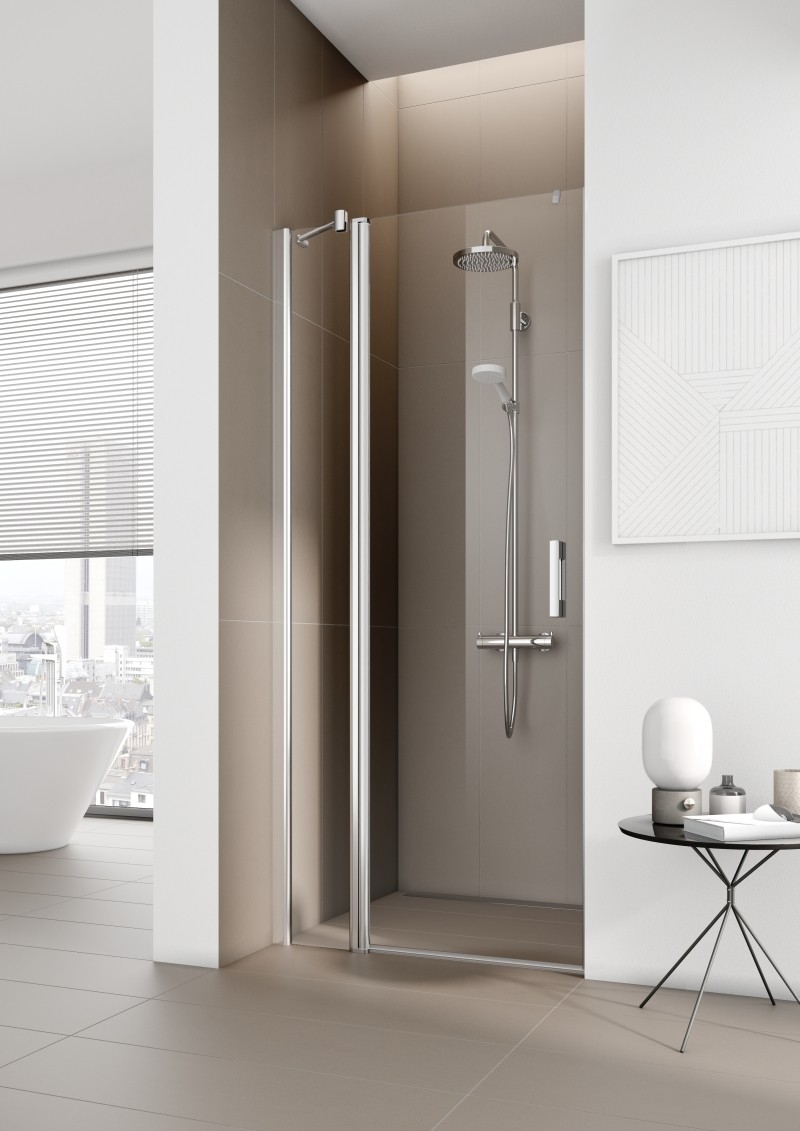 Kermi Pendeltür Pega 1FL 0800x1850 BV: 780-805 SIHG ESG Opaco Clean, PE1FL08018VYK PE1FL08018VYK Image