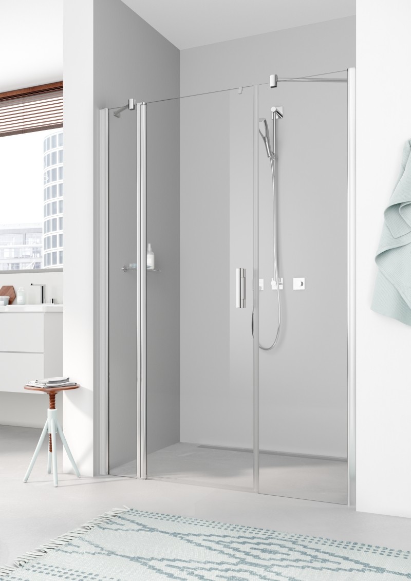 Kermi Pendeltür Pega 1AL 1600x2000 BV: 1550-1600 SIHG ESG klar, PE1AL16020VAK PE1AL16020VAK Image