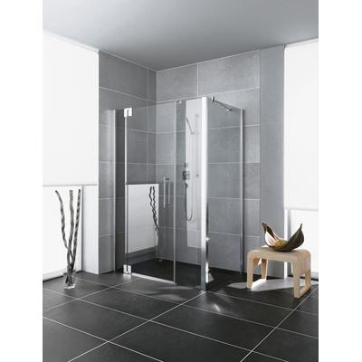 Kermi Pendeltür Pasa XP 1GR 1830x2000, silber hochglanz, ESG Opaco mit KermiClean, PX1GR PX1GR18320VYK Image