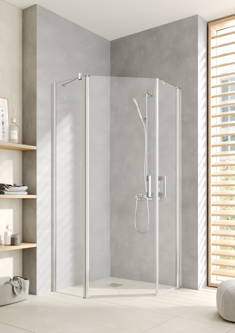 Kermi Fünfeck PEGA 43L 0900x1850 BV: 865-890 SIHG ESG Opaco Clean, PE43L09018VYK PE43L09018VYK Image