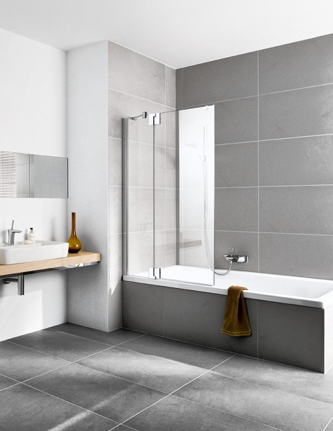 Kermi Pendelflügel Pasa XP DTR 0800x1500, silber mattglanz, ESG Opaco, PXDTR080151UK PXDTR080151UK Image