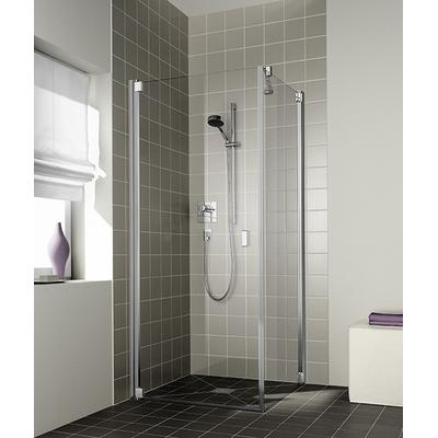 Kermi Pendeltür Raya 1KL 1030x2000, silber hochglanz, ESG klar mit KermiClean, RA1KL10320VPK RA1KL10320VPK Image