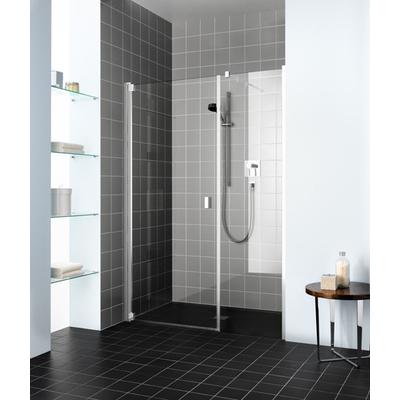 Kermi Pendeltür Raya 1OL 1230x1850, silber hochglanz, ESG klar mit KermiClean, RA1OL12318VPK RA1OL12318VPK Image