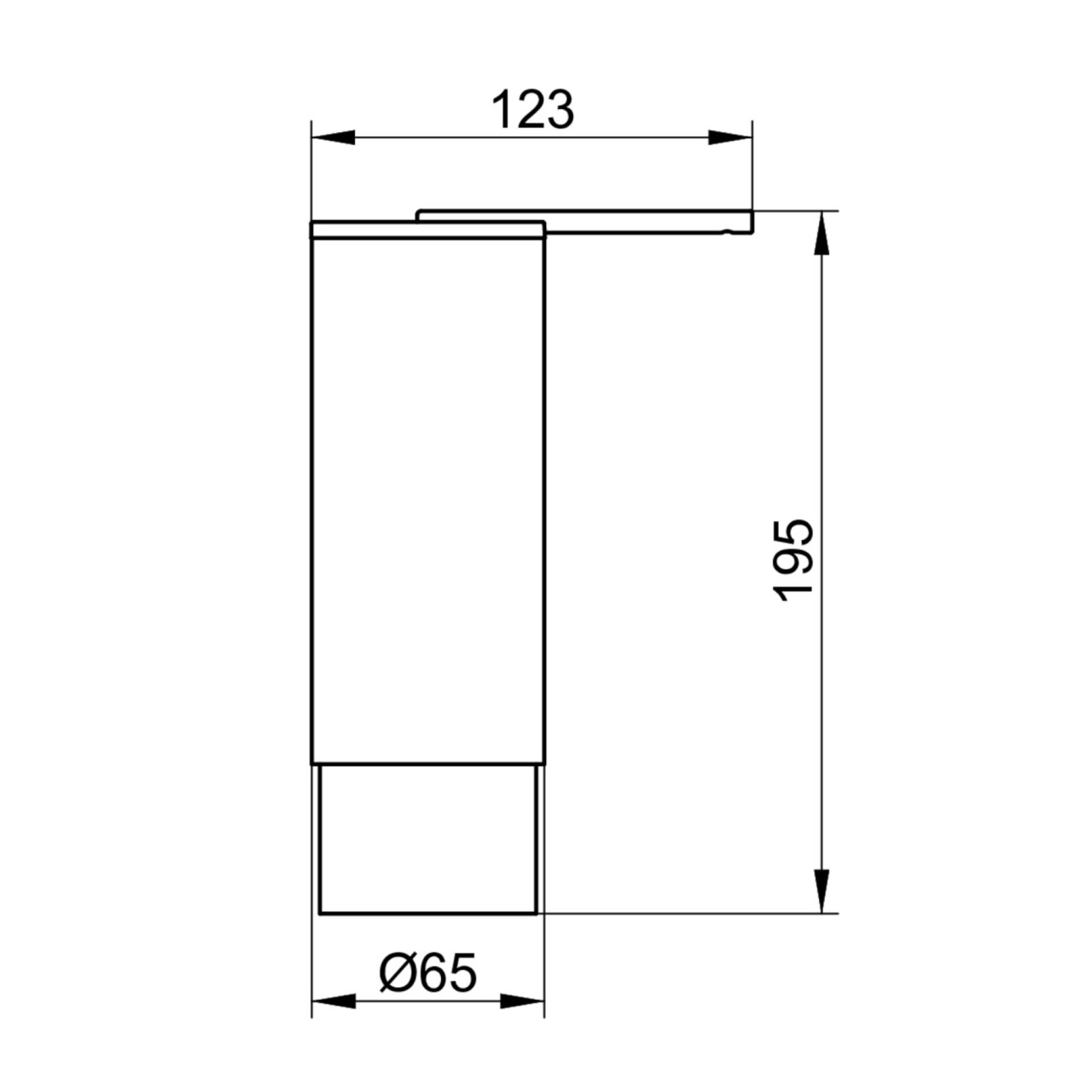 Keuco Ersatzpumpe Edition Atelier 16052, 16052000100