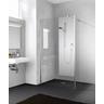 Kermi Festfeld Walk-In XB FFW 0300x2000, silber hochglanz, ESG klar mit KermiClean XBFFW03020VPK