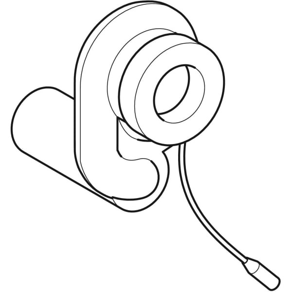 Geberit Absaugeformstück 599063 weiß(alpin) 599063000 Image