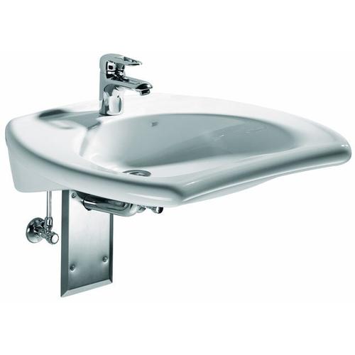 Geberit Waschtisch Vitalis, B: 650, T: 600 mm, 121765600, weiss mit Keratect 121765600