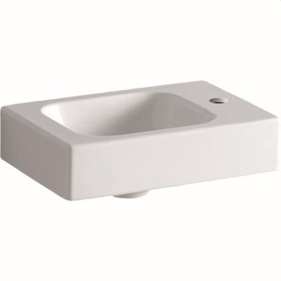 Geberit Handwaschbecken iCon, Hahnloch rechts, B: 380 , T: 280 mm, 124736000, weiss 124736000