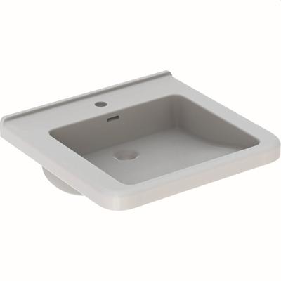 Geberit Waschtisch Dejuna, B: 550, T: 525mm, 128555600, weiss mit Keratect 128555600