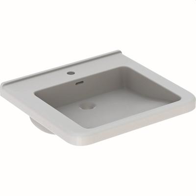 Geberit Waschtisch Dejuna, B: 600, T: 550 mm, 128660600, weiss mit Keratect 128660600