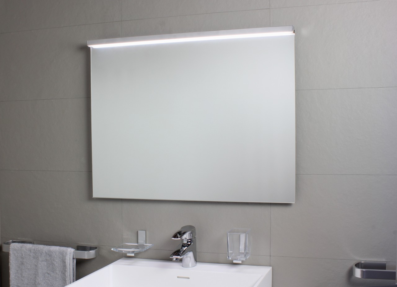 Koh-i-Noor SARTORIA Spiegelleuchte mit LED-Licht. Anbringung an der oberen Spiegelkante mit Klebeban 7913 Image