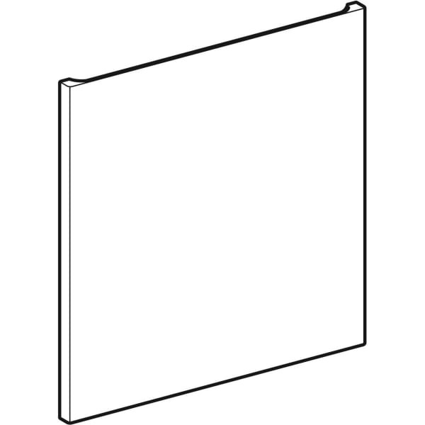Geberit Auszug Front, Eiche, Renova Plan Waschtisch-US, Modell 869553, 595227000 595227000 Image