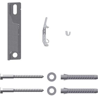 Kermi Wandkonsolen-Set kurz WA 30mm, Einhängepunkt 23mm, weiß, ZB02820001 ZB02820001 Image
