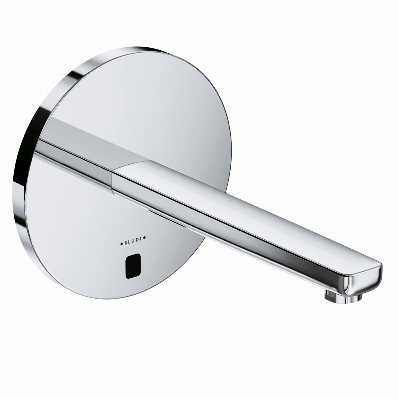 Kludi ZENTA-E Unterputz-Wandarmatur, Run ohne Mischhebel, 240mm Ausl. chrom, 3840305 3840305 Image