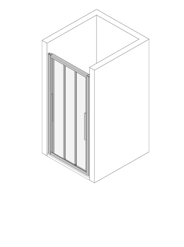 Koralle Schiebetür myDay S3 120, VB03612020DA1 VB03612020DA1 Image