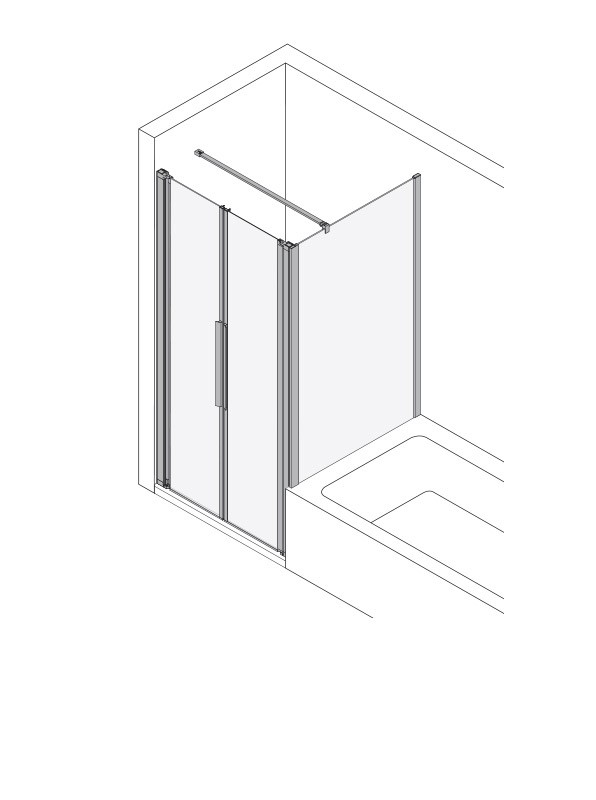 Koralle Trennwand myDay WNK 75, VB03307517D81 VB03307517D81 Image