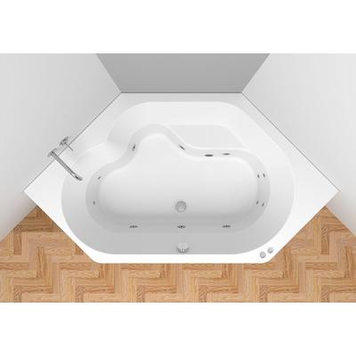 Riho Whirlpool Badewanne Winnipeg 145x145 EASYPOOL 3.1 mechanisch B010003005 Image
