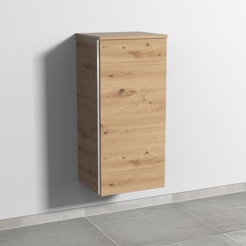 Sanipa 3way Mittelschrank mit 1 Tür, Eiche Natural-Touch, BR12385 BR12385