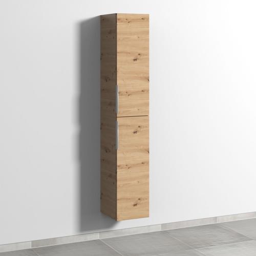 Sanipa 3way Hochschrank mit 2 Türen, Eiche Natural-Touch UM09185