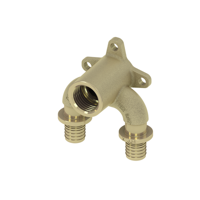 "Tece flex U-Doppelw. druckverlustop. Dim. 20 x Rp 1/2" x 20, Siliziumbronze, 708626 708626" Image