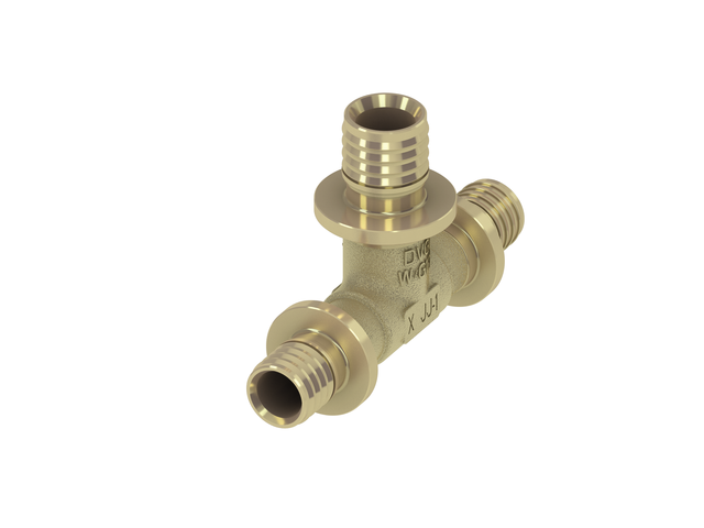 Tece flex T-Stück reduziert Dim. 40 x 25 x 40, Siliziumbronze, 710615 710615