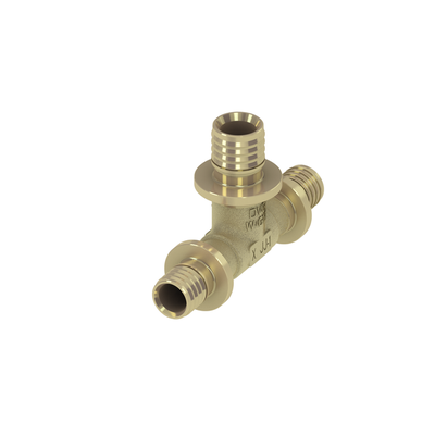 Tece flex T-Stück reduziert Dim. 25 x 16 x 25, Standard Messing, 760514 760514 Image