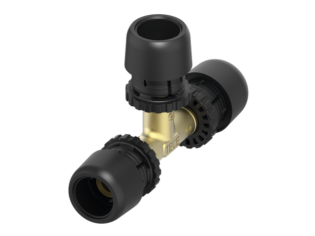 Tece logo-Ax T-Stück Dimension 20 x 20 x 20, Siliziumbronze, 8802920 8802920 Image