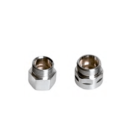 "Terma Distanzmutter GW 1/2""-GZ 1/2"" , TGUST001, Silber TGUST001"