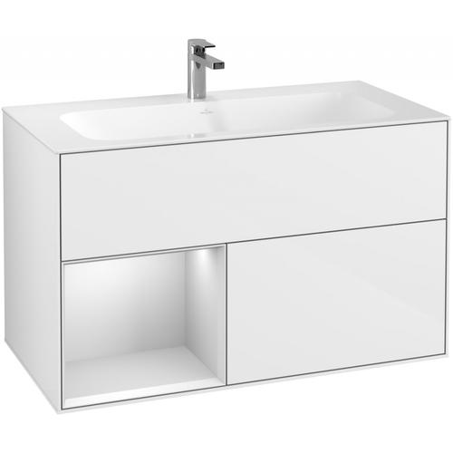 Villeroy & Boch Waschtischunterschrank Finion F03 996x591x498mm mit Regalelement , F030MTGF F030MTGF