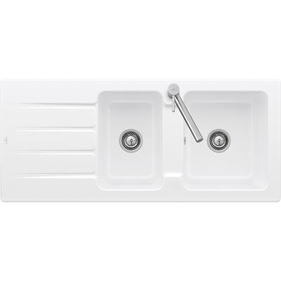 Villeroy & Boch Einbauspüle Architectura 80 1160x510mm Exc-Garn. aus Keramik Almond cplus, 338002AM 338002AM Image