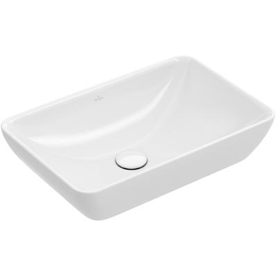 Villeroy & Boch Halbeinbau-Aufsatzwaschtisch Venticello, 41135501, B: 550, T: 360mm, 41135501