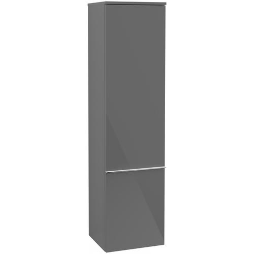 Villeroy & Boch Hochschrank Venticello A95101FP, B:404, H:1546, T:372mm, Glossy Grey A95101FP