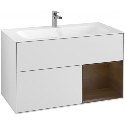 Villeroy & Boch Waschtischunterschrank Finion F04 996x591x498mm mit Regalelement , F040GNMT F040GNMT