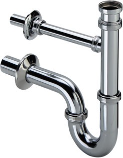 Viega Röhrengeruchverschluss 5611.02 in G1 1/4 x G1 1/4G x 240mm ms verchr. 109950 Image