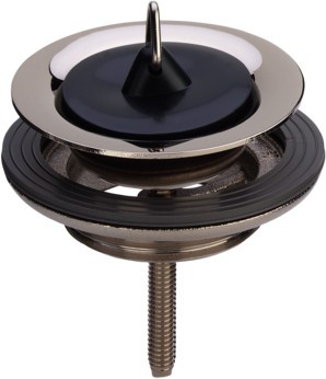 Viega Universalventil 5121, in G1 1/4 x 60mm Messing velourchrom 310653 Image