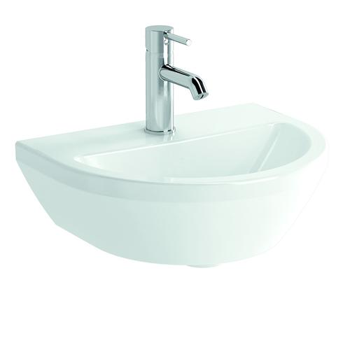 Vitra Integra Handwaschbecken 45 cm rund Weiß, 7065L003-0041 7065L003-0041