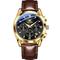 Neue Olevs Olevs Marke Mode Trend Herren Geschäfts Uhr Luminous Chronograph Kalender 24 Stunden Multifunktion Quarz Uhr Casual Vielseitig Wasserdicht Sport Herren Armbanduhr