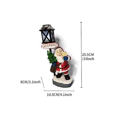 Christmas Gifts Resin Christmas Snowman Night Light Decoration Christmas Gifts Crafts