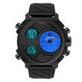 Montre numérique SANDA pour hommes montre de sport montre-bracelet lumineuse chronomètre réveil calendrier montre en résine cadeau pour la fête des pères