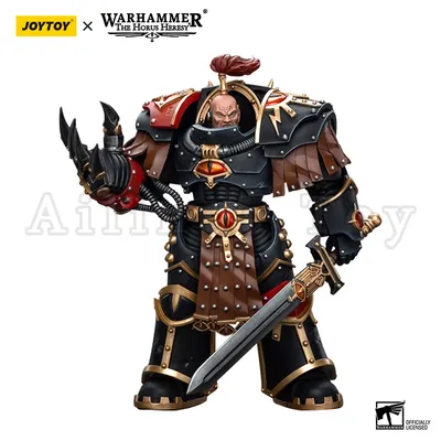 JOYTOY 1/18 Action Figure The Horus Heresy Sons of Horus Ezekyle Abaddon First Captain of the XVlth Legion Anime