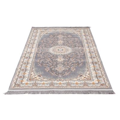 Orientteppich MORGENLAND "Beauty Array - Orientalischer Webteppich", grau, B:100cm H:0,8mm L:400cm, Polyester, Teppiche, OrientOptik Image