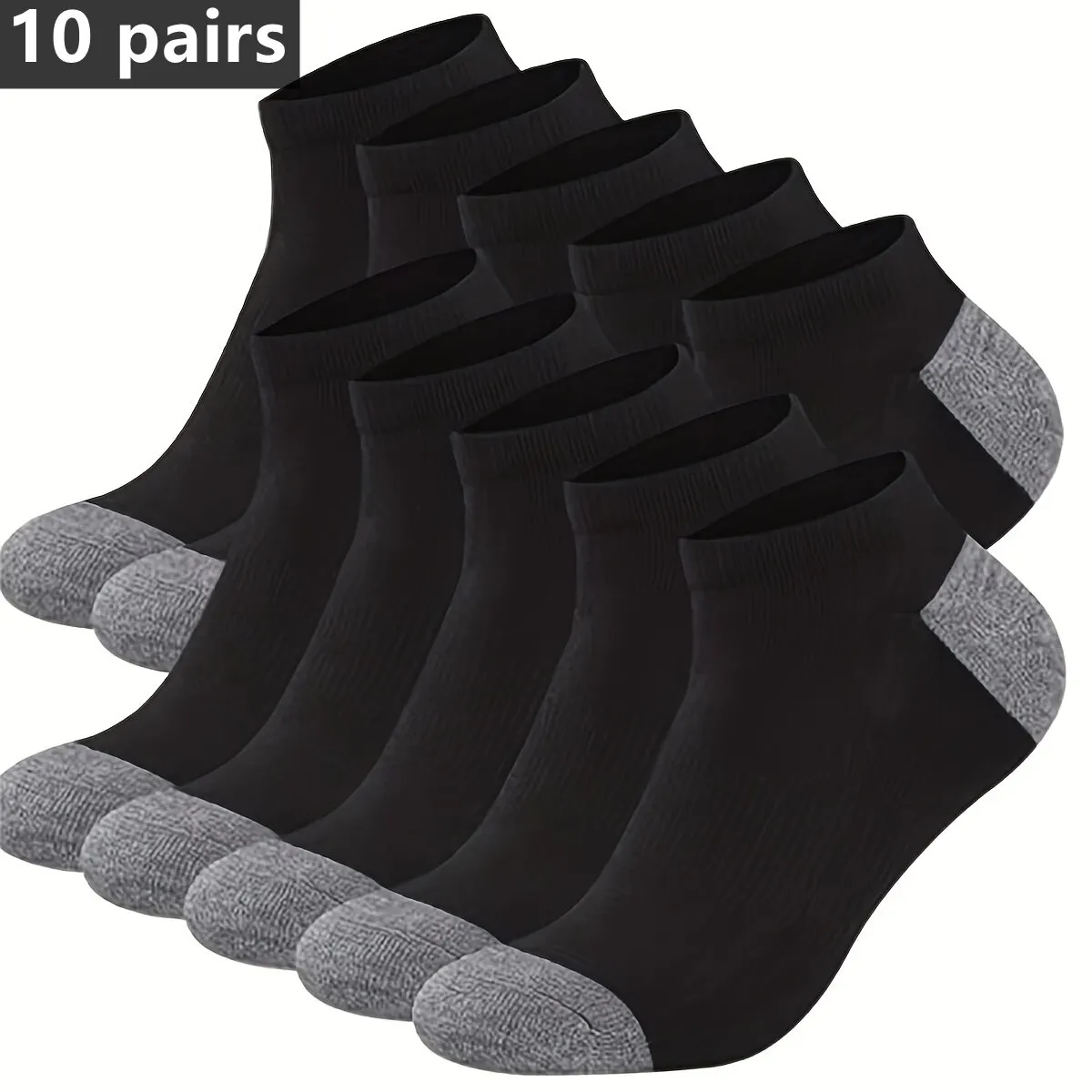 10 Paar Herrenmode Baumwolle atmungsaktive bequeme Knöchel socken, Herren socken Sommer Image