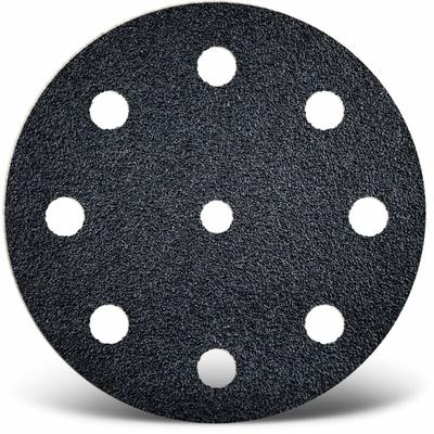 Black Klett-Schleifscheiben, 125 mm, 9-Loch, f. Exzenterschleifer, Siliciumcarbid (25 Stk.) K36 Image