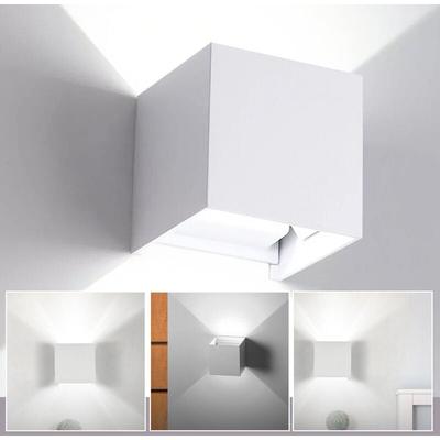 Swanew - led Wandleuchte Wandleuchten IP65 Wohnzimmer Flurlampe Treppen Wandlampe Außen Deko 7W