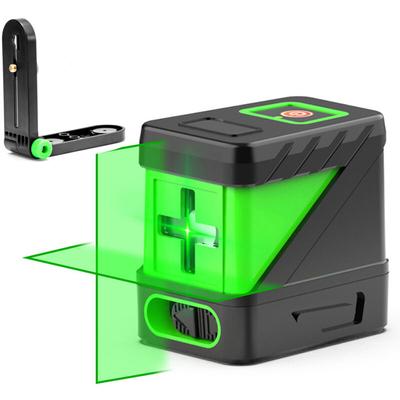 Sdlogal - Grüner Kreuzlaser umschaltbare selbstnivellierende Laserlinie, mit Sockel, Kreuz