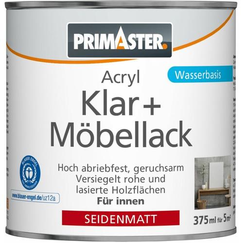 Klar- und Möbellack geruchsarm geruchsarm dauerelastisch - Primaster