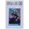 Dallas Goedert Philadelphia Eagles signierte 2018 Panini Donruss bewertet Rookie #347 Beckett Fanatics bezeugt authentifizierte 9/10 Rookie Karte