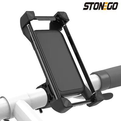 Premium Universal Bike and Motorcycle Phone Mount - Adjustable Holder Ideal for Cyclists and