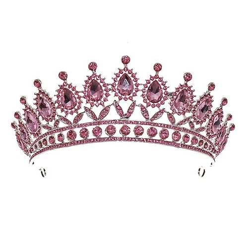 Kristall-Königin-Kronen und Diademe mit Kamm-Stirnband für Frauen und Mädchen Prinzessin-Kronen-Haar-Accessoires für Hochzeit, Geburtstag, Halloween-Kostüm, Cosplay